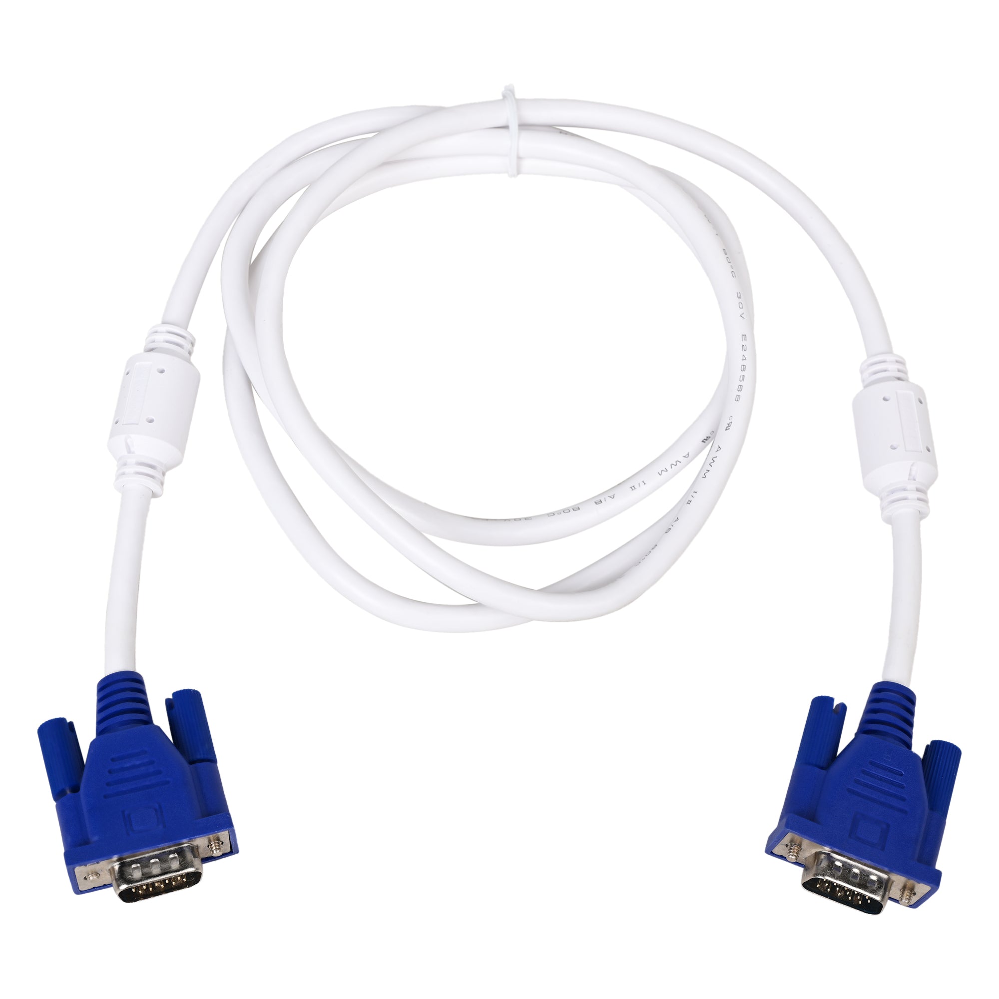 BOXNUBE Full Copper VGA to VGA 15 Pin Cable Compatible for PC, Laptop, Projector, Monitor, Televisions, HDTV | TFT Cable - 1.5M BOXNUBE Full Copper VGA to VGA 15 Pin Cable Compatible for PC, Laptop, Projector, Monitor, Televisions, HDTV | TFT Cable - 1.5M